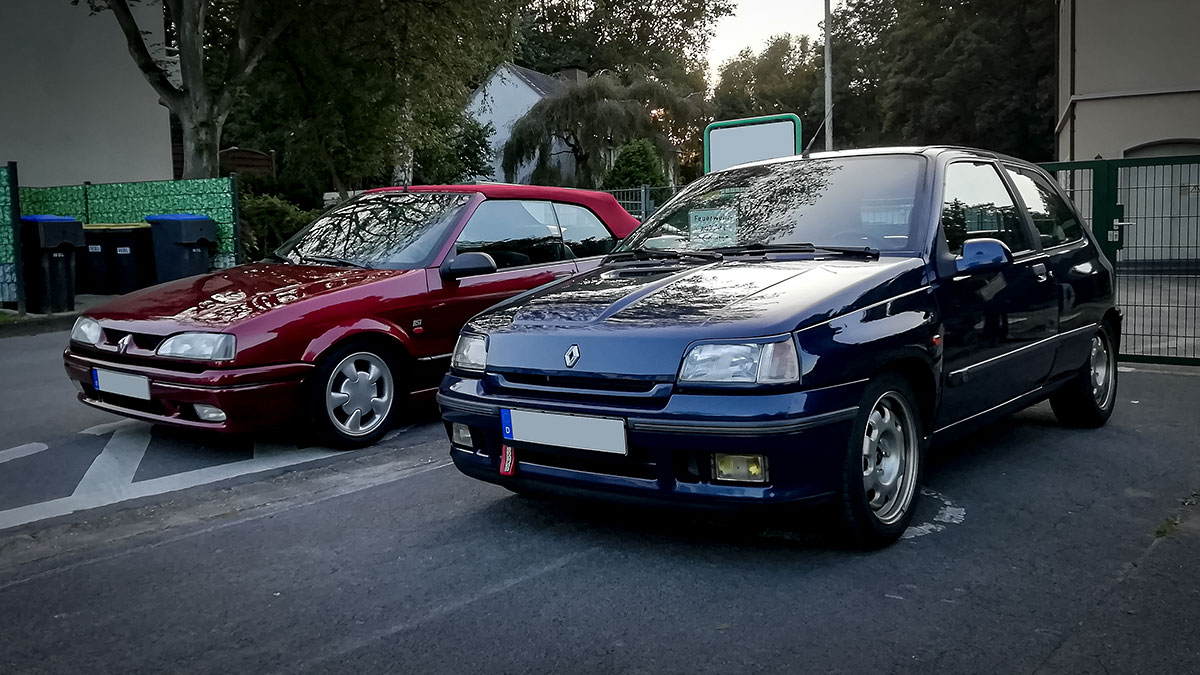 Renault Clio MK1 16V und Renault 19 RSI Cabrio
