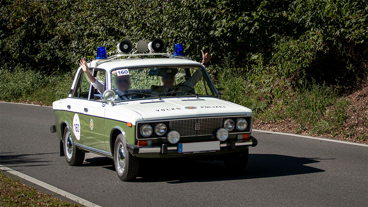 Lada 2106 "Volkspolizei" - Rallye Elbflorenz 2023