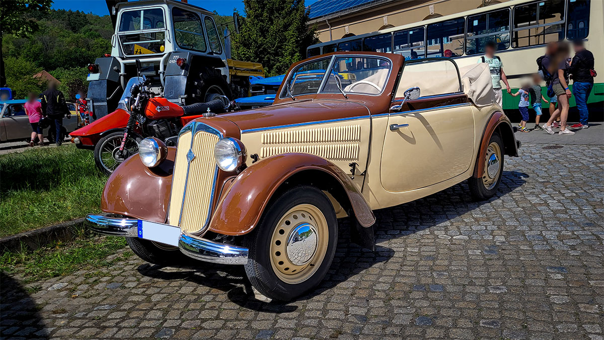IFA F8 Cabriolet - DDR Museum Pirna (01.05.2024)