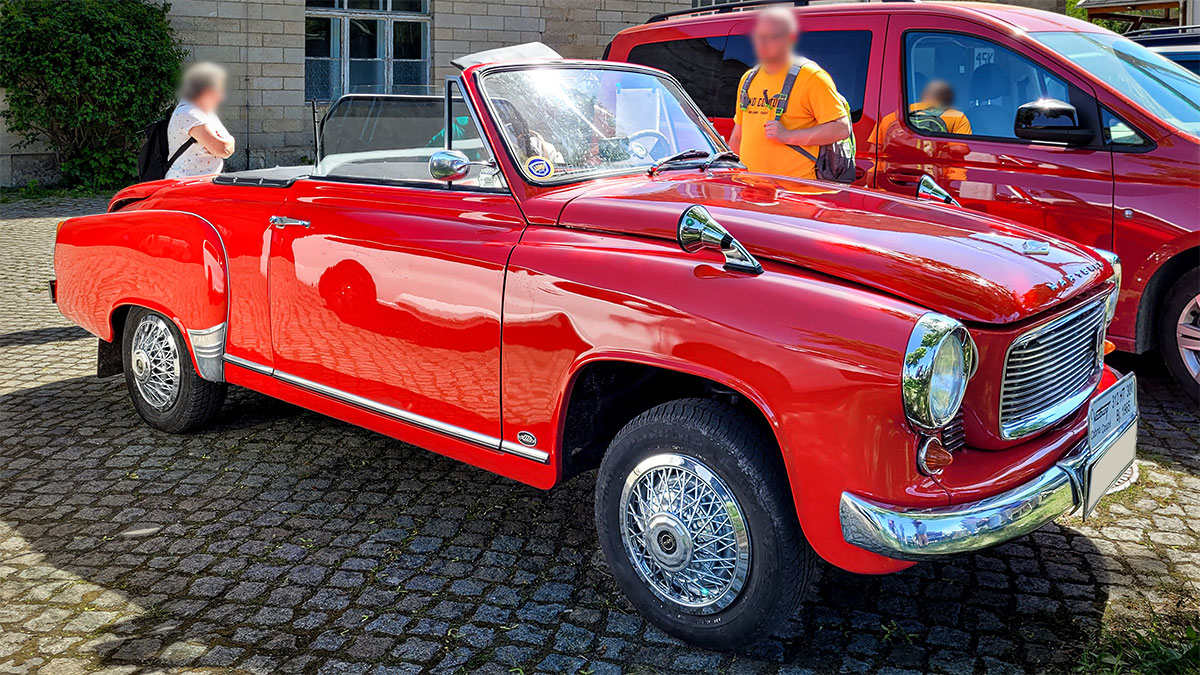 Wartburg 312 Cabrio - DDR Museum Pirna (01.05.2024)