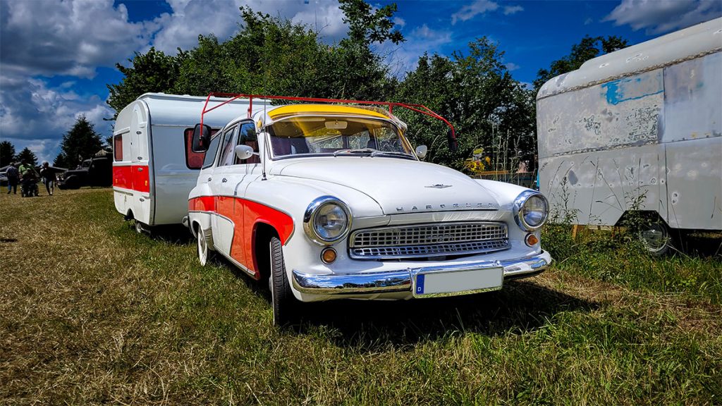 Wartburg 312 Camping - Oldtimertreffen der Oldtimerfreunde Seifersdorf (06.2024)