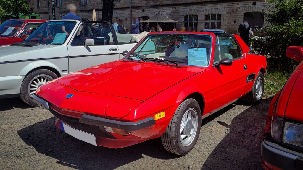 Fiat X1/9 - DDR Museum Pirna (01.05.2024)