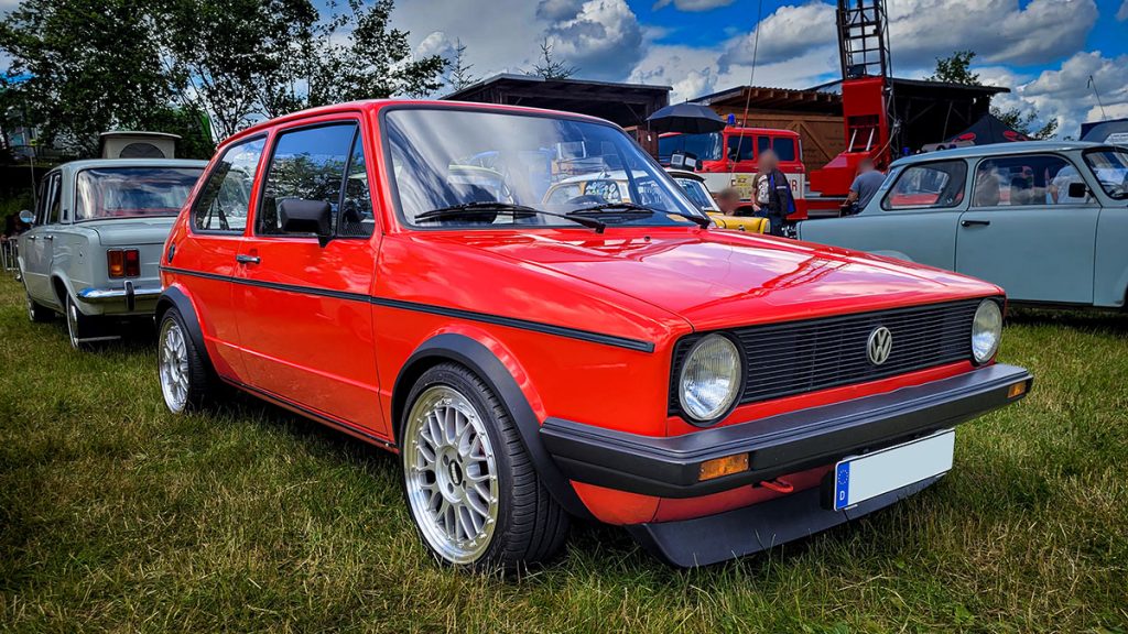 Volkswagen Golf MK1 - Oldtimertreffen der Oldtimerfreunde Seifersdorf (06.2024)