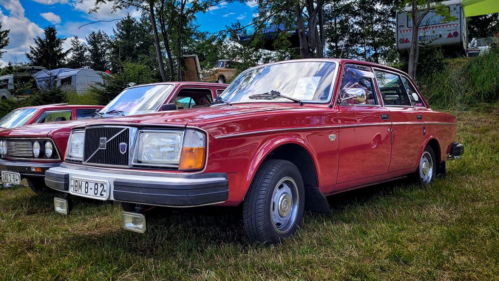 Volvo 244 DLS - Oldtimertreffen der Oldtimerfreunde Seifersdorf (06.2024)