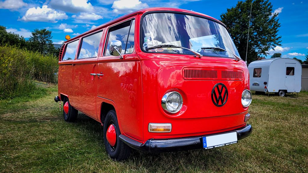 Volkswagen T2a - Oldtimertreffen der Oldtimerfreunde Seifersdorf (06.2024)