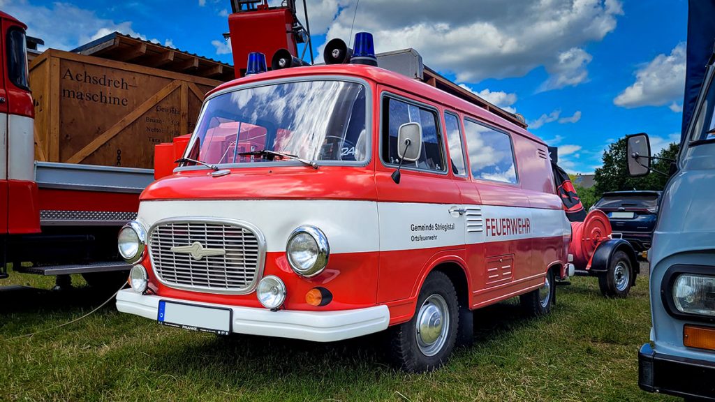 Barkas B1000 "Feuerwehr" - Oldtimertreffen der Oldtimerfreunde Seifersdorf (06.2024)