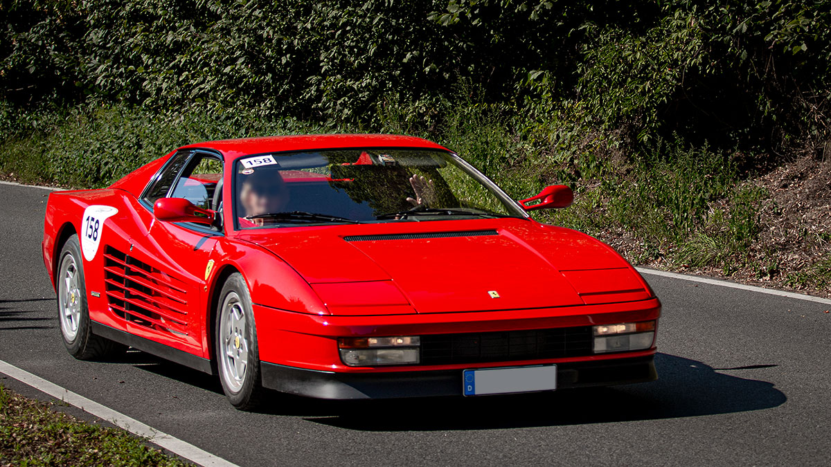 Ferrari Testarossa- Rallye Elbflorenz 2023