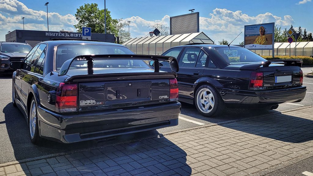 Lotus Omega und Opel Omega A Evolution 500 - Pirna 01.05.2025 - Carspotting