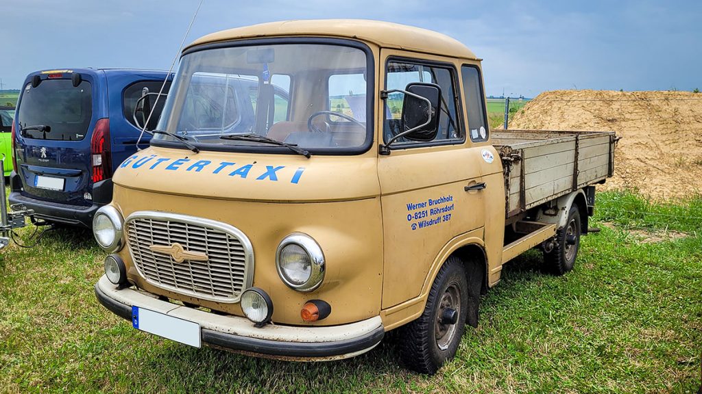 Barkas B1000 Pritsche-  21. Oldtimertreffen Klipphausen (06.2025)