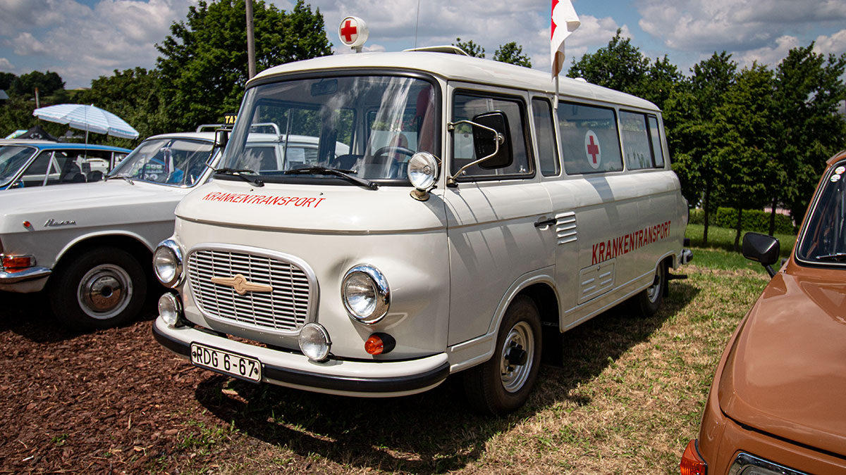 Barkas B1000 "Krankentransport" - 8. Sadisdorfer ü30 Treffen (29.06.2025)