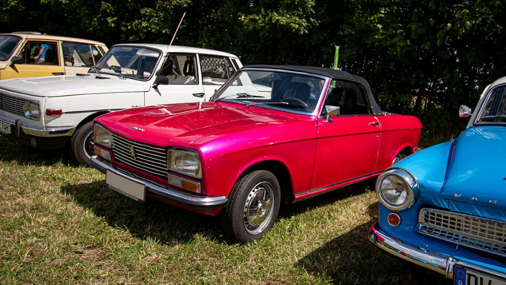 Peugeot 304 Cabrio - 8. Sadisdorfer ü30 Treffen (29.06.2025)