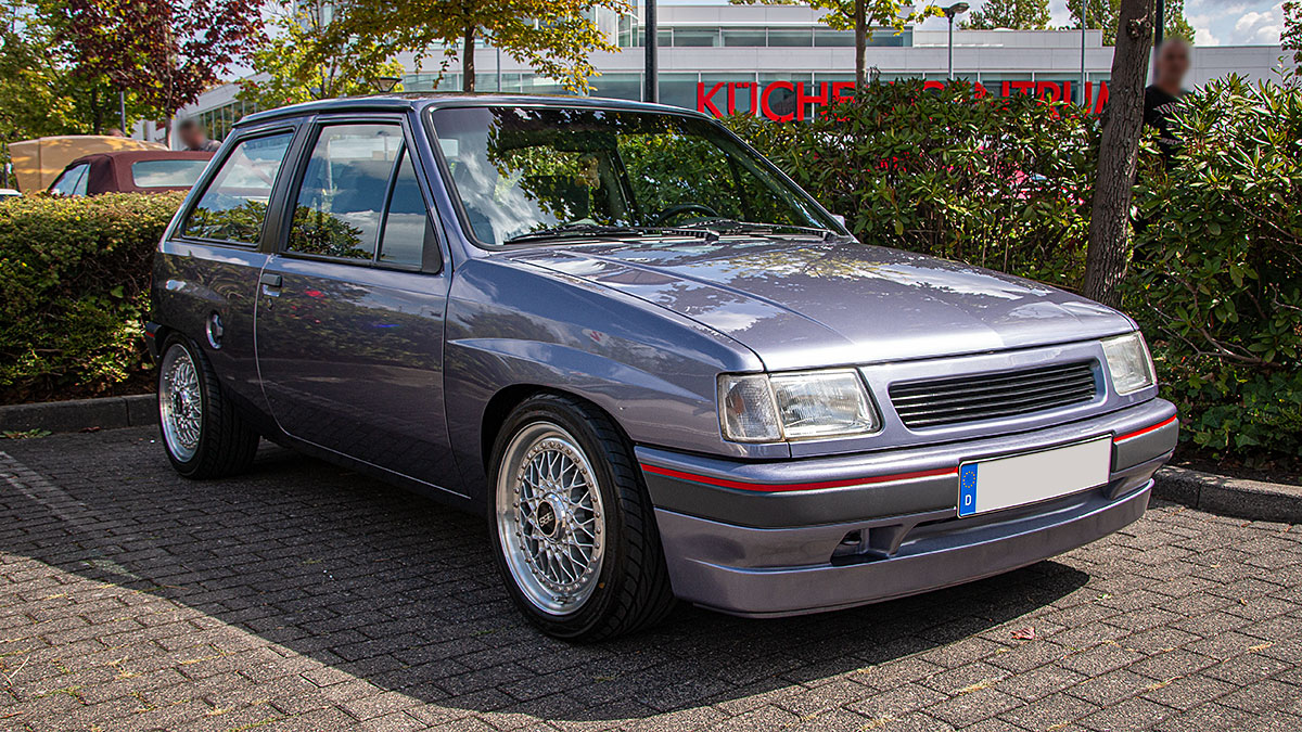 Opel Corsa A - 3. ADAC Youngtimertreffen-Ruhr (08.2018)
