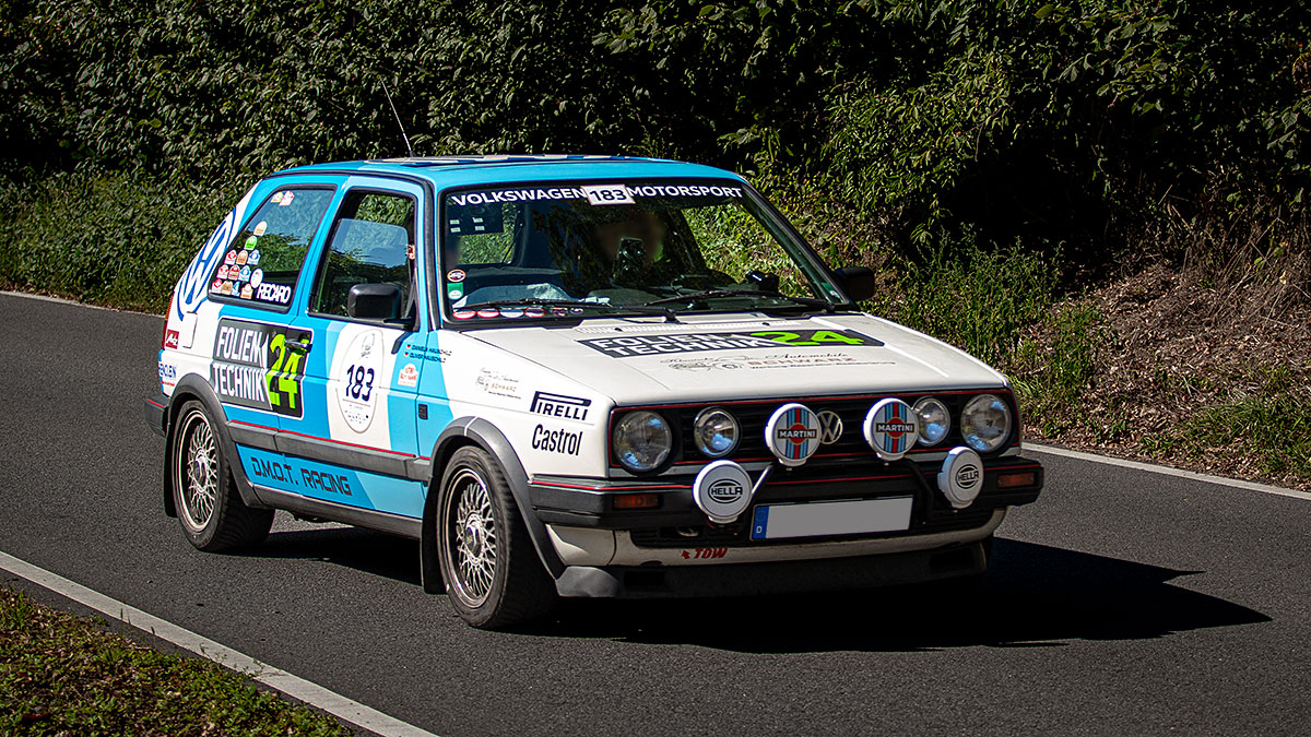 Volkswagen Golf 2 - Rallye Elbflorenz 2023