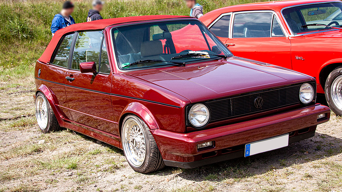 Volkswagen Golf MK1 Cabriolet - Youngtimer Vestival 2014