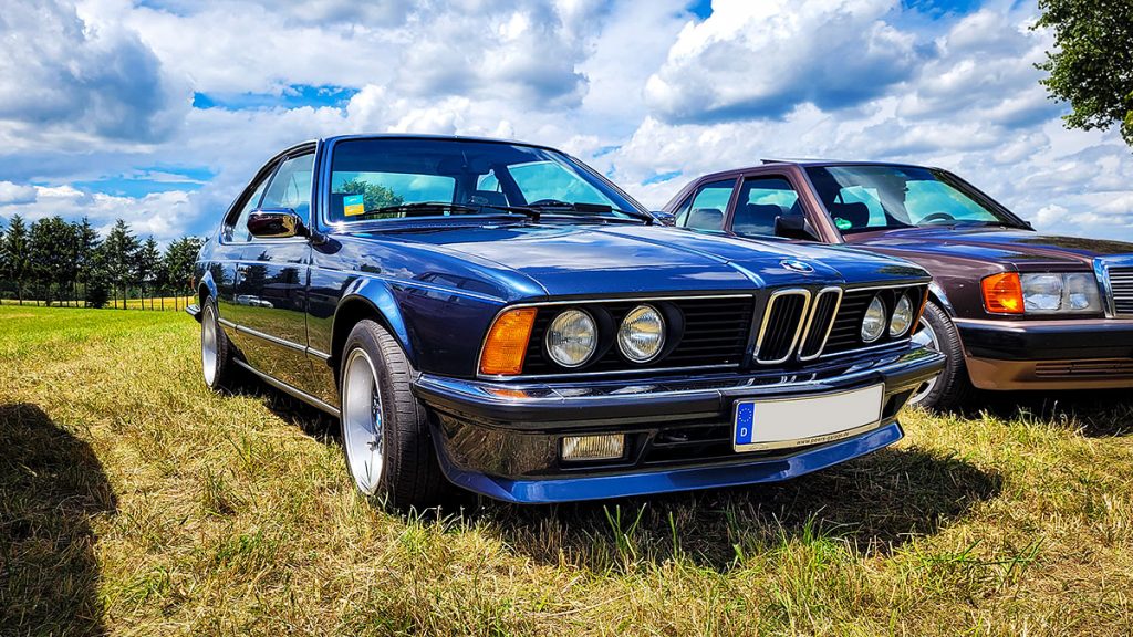 BMW E24 - Oldtimertreffen der Oldtimerfreunde Seifersdorf (16.06.2024)