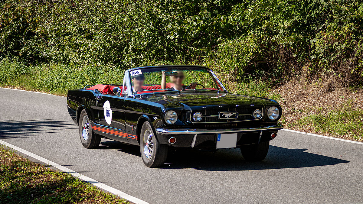 Ford Mustang Convertible - Rallye Elbflorenz 2023