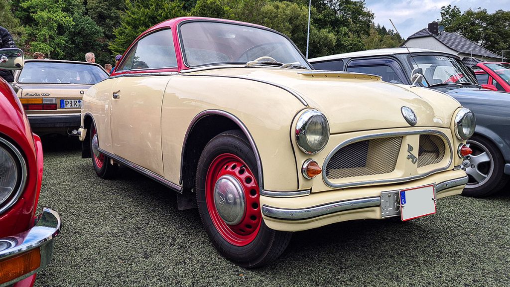 AWZ P 70 Coupé - 6. Altblechtreffen vor der Grenze