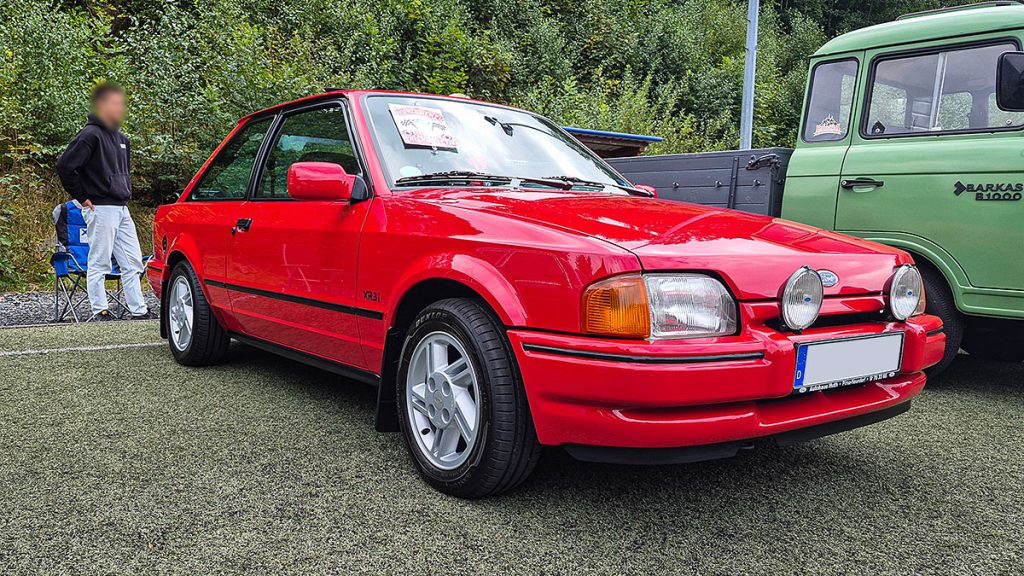 Ford Escort XR3i - 6. Altblechtreffen vor der Grenze