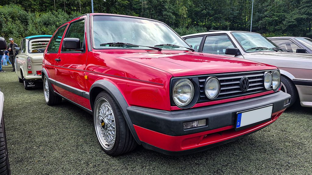 Volkswagen Golf MK2 - 6. Altblechtreffen vor der Grenze 2026