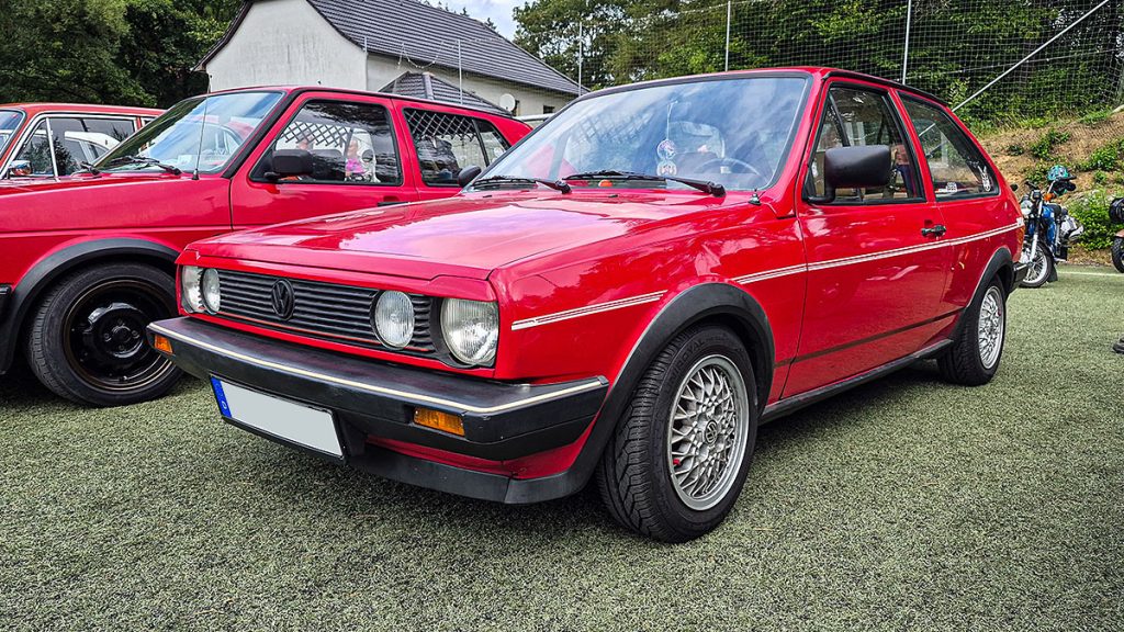 Volkswagen Polo Coupé (86C) - 6. Altblechtreffen vor der Grenze